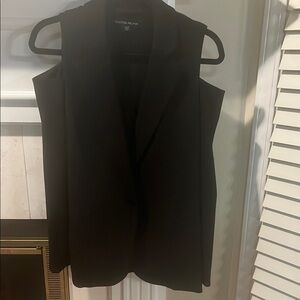 Boston Proper Black cold shoulder Blazer. Size 4